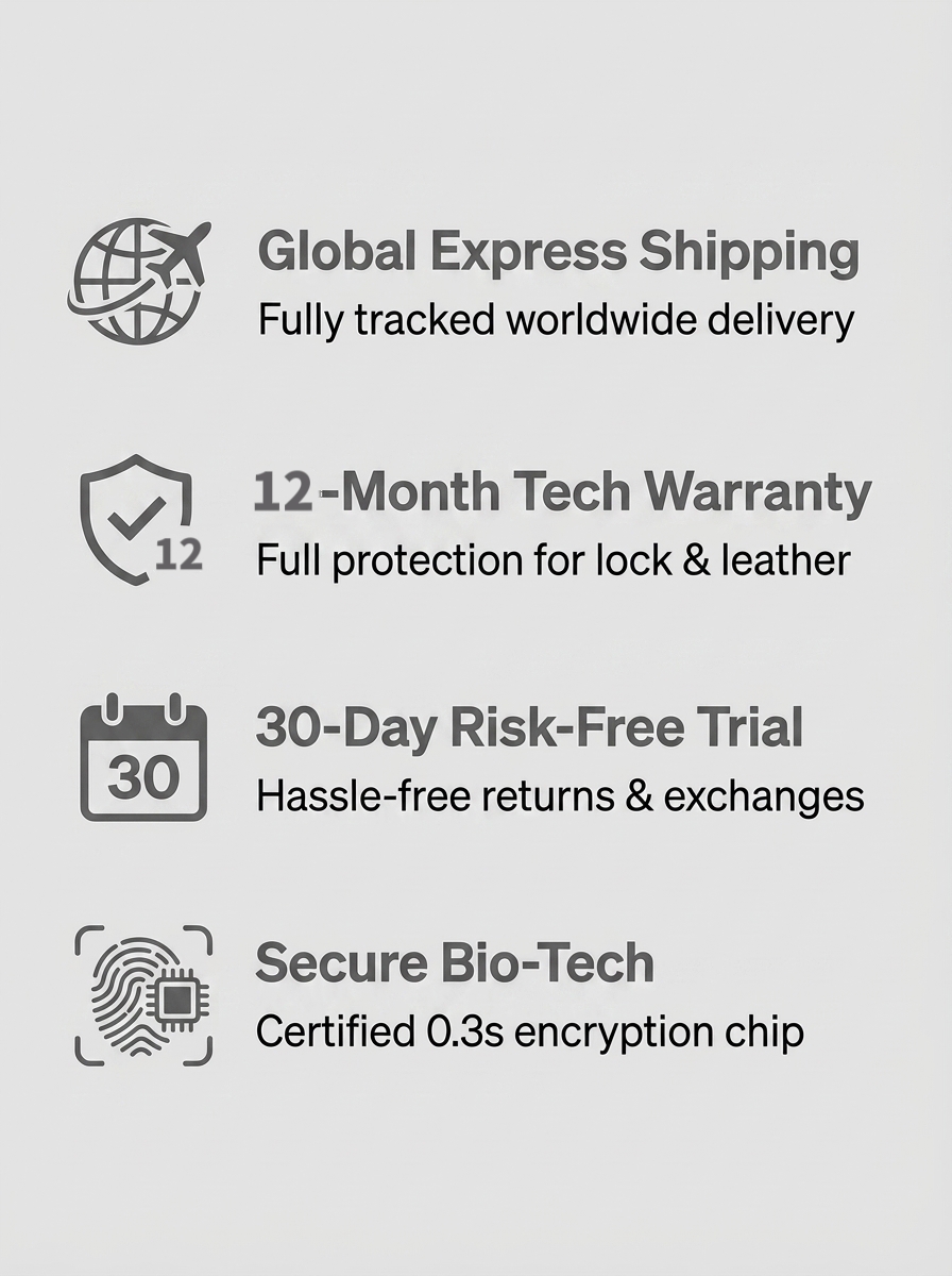 BioLockBag Trust Badges