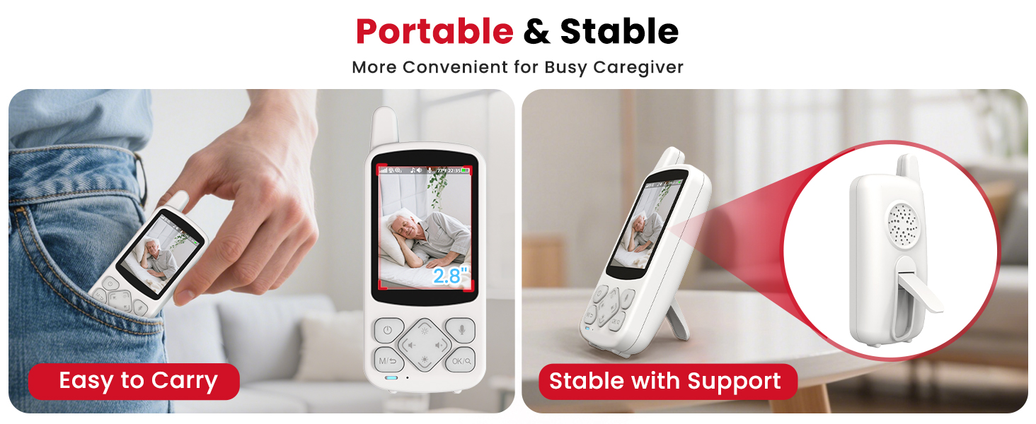Portable Caregiver Pager